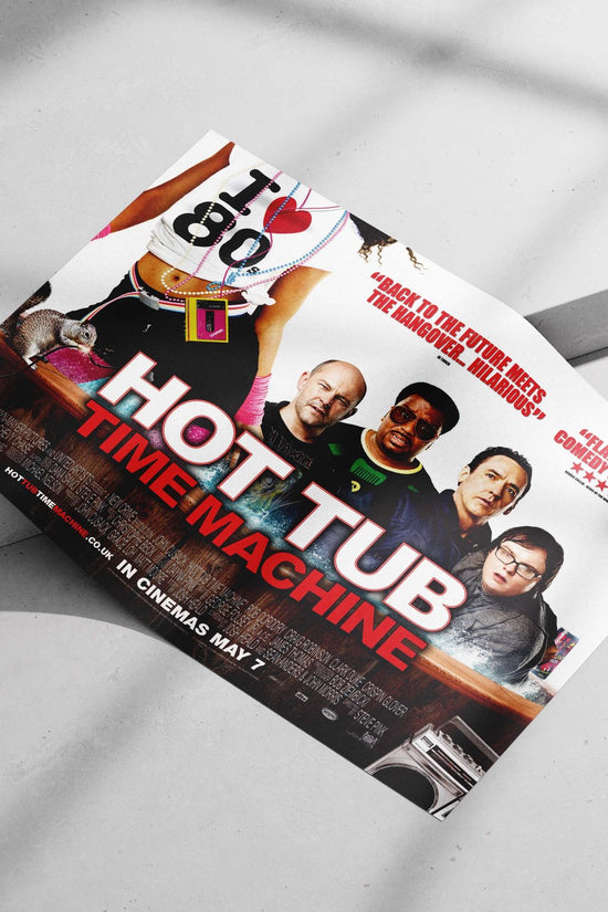 Hot Tub Time Machine Main Subject: Hot Tub Time Machine Matte poster print — Bollywood wall art India | PosterBoizz