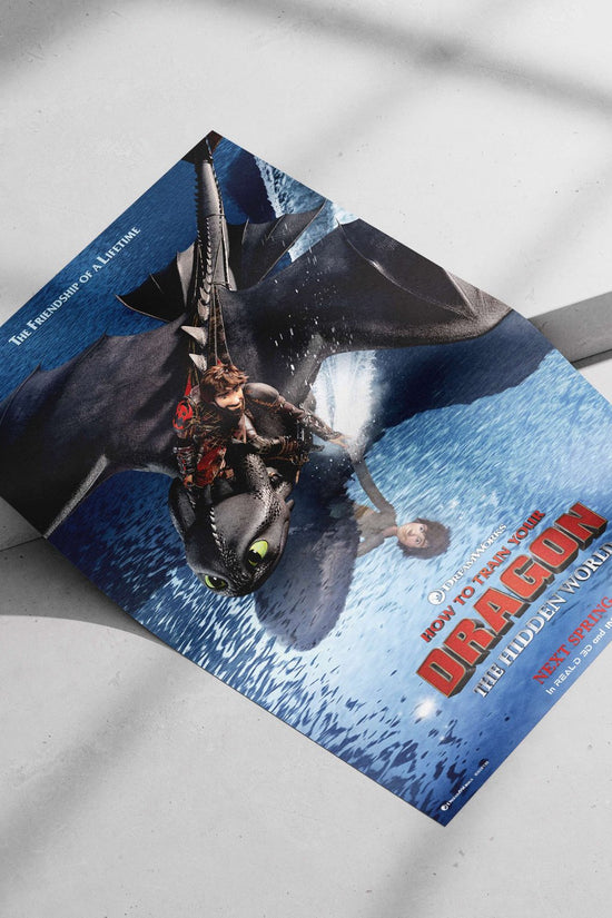 Hiccup and Toothless from the "How to Train Your Dragon" franchise Main Subject: Hiccup and Toothless from the "How to Train