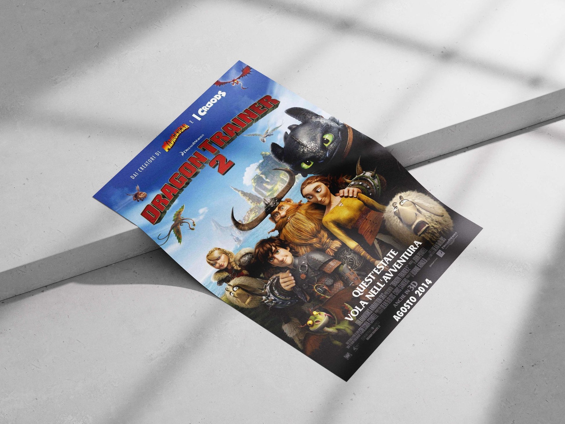 Dragon Trainer 2 Main Subject: Dragon Trainer 2 Matte poster print — Gaming wall art India | PosterBoizz