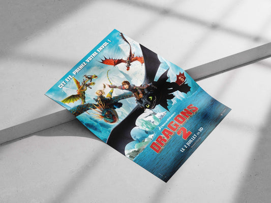 How to Train Your Dragon franchise's "Dragons 2" (2014 animated film) Main Subject: How to Train Your Dragon franchise's