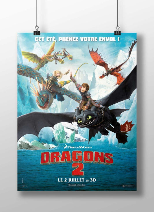 How to Train Your Dragon franchise's "Dragons 2" (2014 animated film) Main Subject: How to Train Your Dragon franchise's