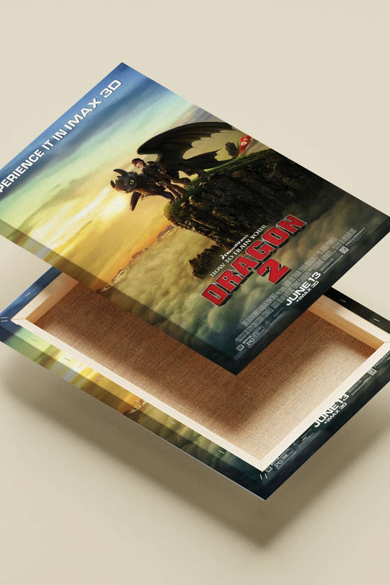 How to Train Your Dragon 2 Main Subject: How to Train Your Dragon 2 Canvas wall art — Anime wall art India | PosterBoizz