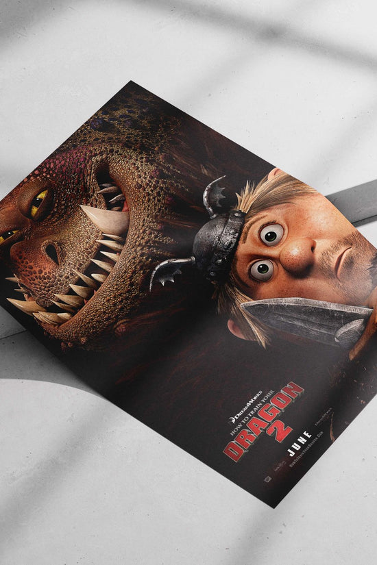 Hiccup and Toothless from the "How to Train Your Dragon 2" franchise Main Subject: Hiccup and Toothless from the "How to