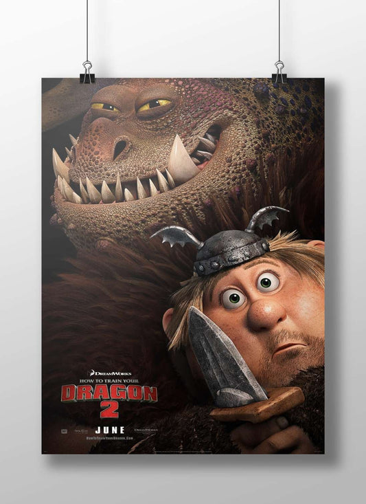 Hiccup and Toothless from the "How to Train Your Dragon 2" franchise Main Subject: Hiccup and Toothless from the "How to