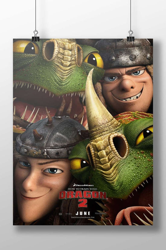 How to Train Your Dragon 2 (franchise) Main Subject: How to Train Your Dragon 2 (franchise) Matte BoizzBoard rigid print —