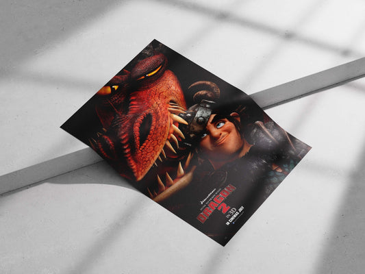 Hiccup and Toothless from "How to Train Your Dragon 2" Main Subject: Hiccup and Toothless from "How to Train Your Dragon 2"