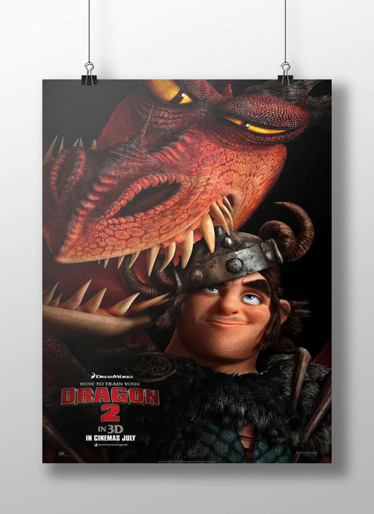 Hiccup and Toothless from "How to Train Your Dragon 2" Main Subject: Hiccup and Toothless from "How to Train Your Dragon 2"