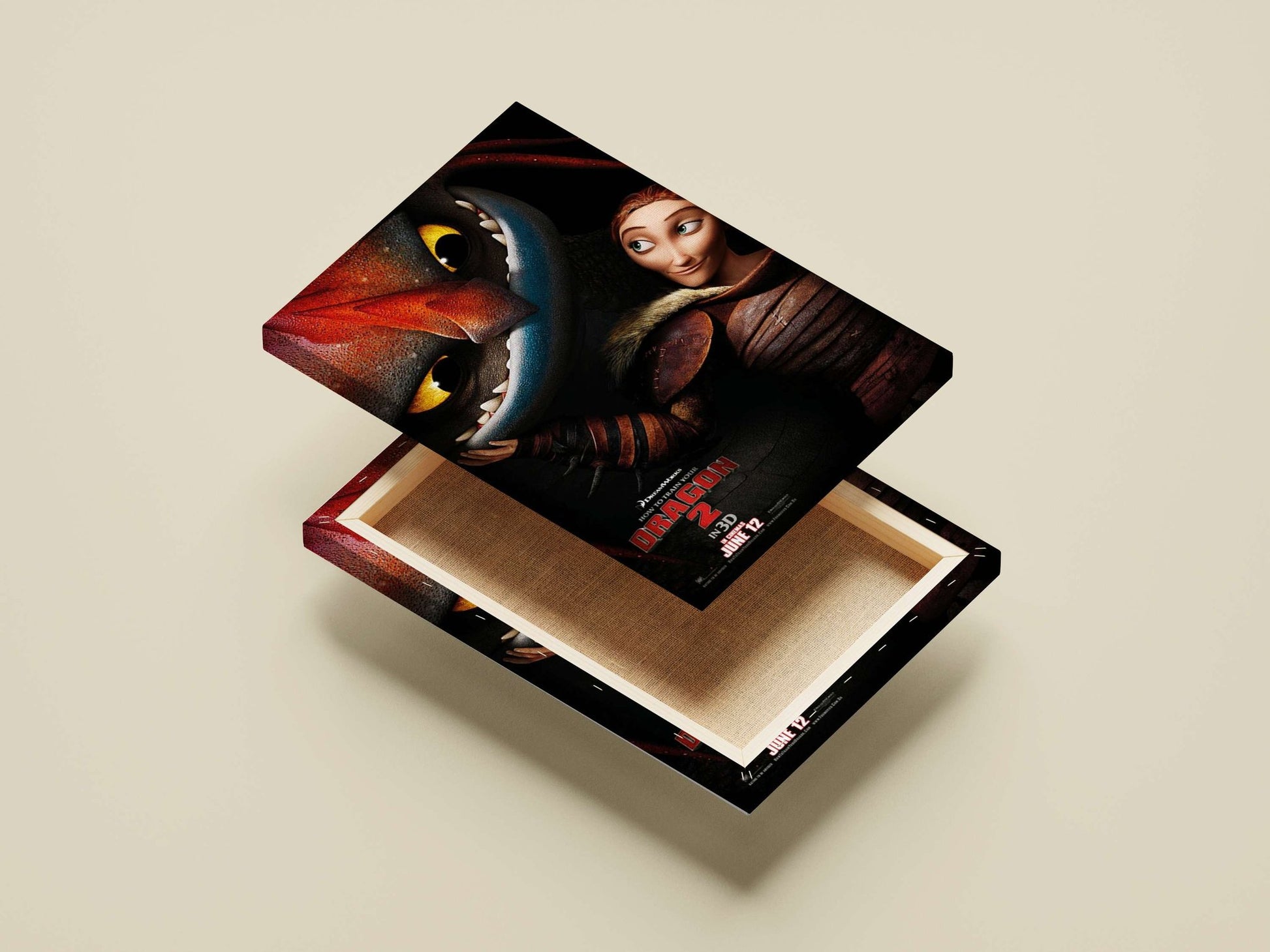 Hiccup and Toothless from the "How to Train Your Dragon 2" franchise Main Subject: Hiccup and Toothless from the "How to