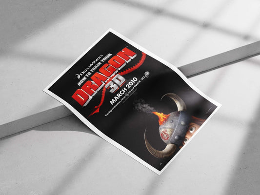 How to Train Your Dragon Main Subject: How to Train Your Dragon Matte poster print — Anime wall art India | PosterBoizz