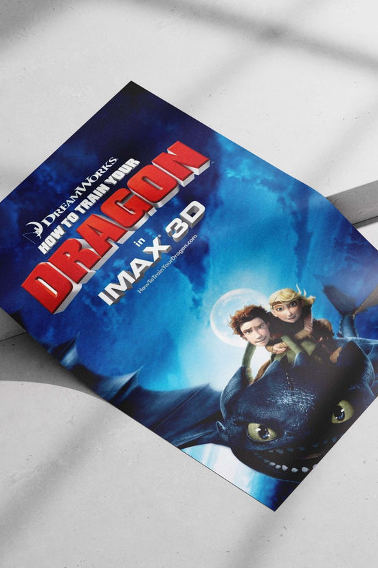 How to Train Your Dragon (DreamWorks franchise) Main Subject: How to Train Your Dragon (DreamWorks franchise) Matte poster