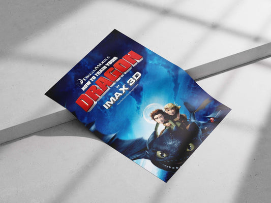 How to Train Your Dragon (DreamWorks franchise) Main Subject: How to Train Your Dragon (DreamWorks franchise) Matte poster