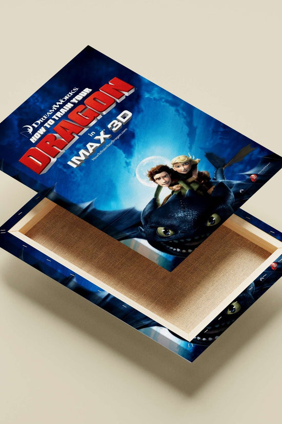 How to Train Your Dragon (DreamWorks franchise) Main Subject: How to Train Your Dragon (DreamWorks franchise) Canvas wall