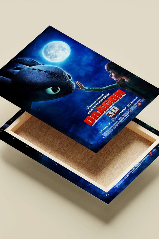 Hiccup and Toothless from the *How to Train Your Dragon* franchise Main Subject: Hiccup and Toothless from the *How to Train