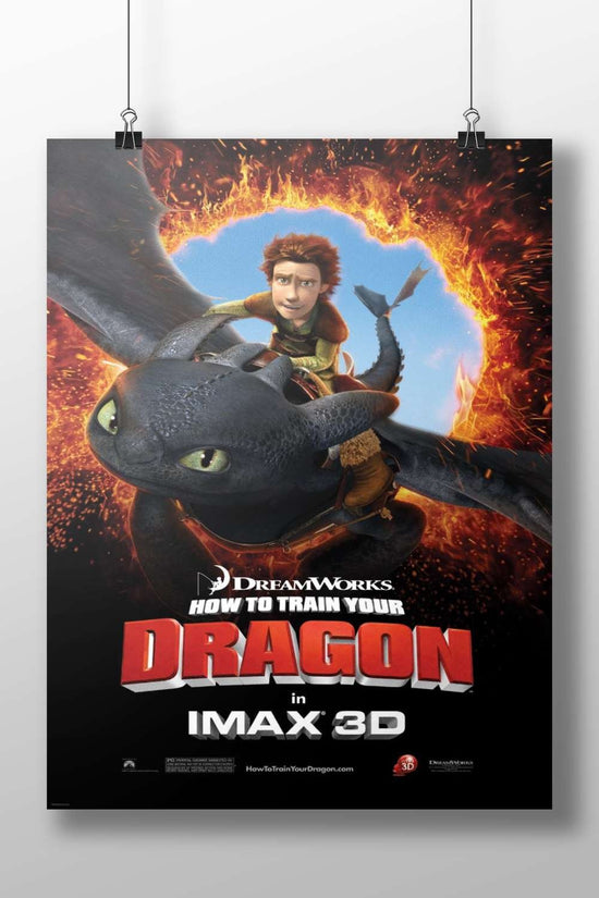 How to Train Your Dragon Main Subject: How to Train Your Dragon Matte BoizzBoard rigid print — Anime wall art India |