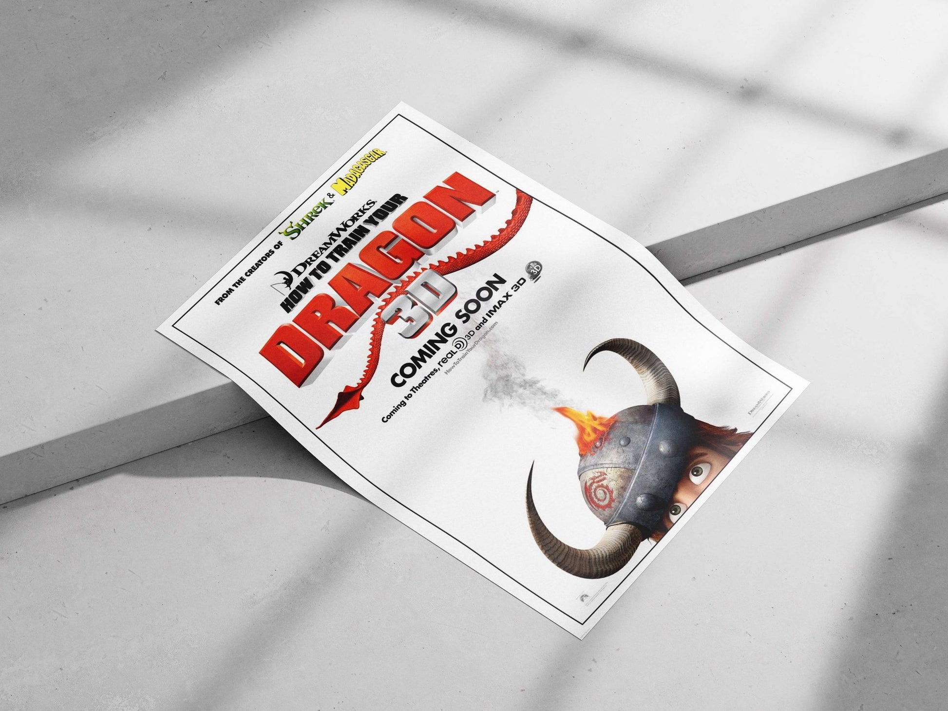 How to Train Your Dragon Main Subject: How to Train Your Dragon Matte poster print — Anime wall art India | PosterBoizz