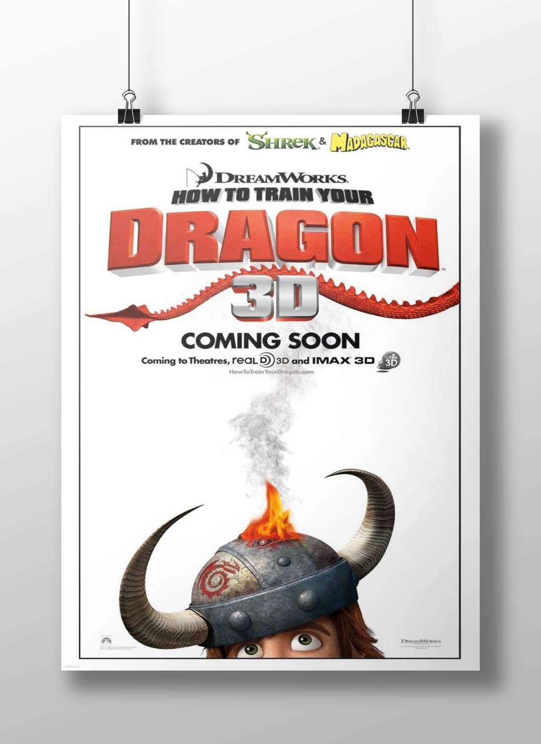 How to Train Your Dragon Main Subject: How to Train Your Dragon Matte BoizzBoard rigid print — Anime wall art India |