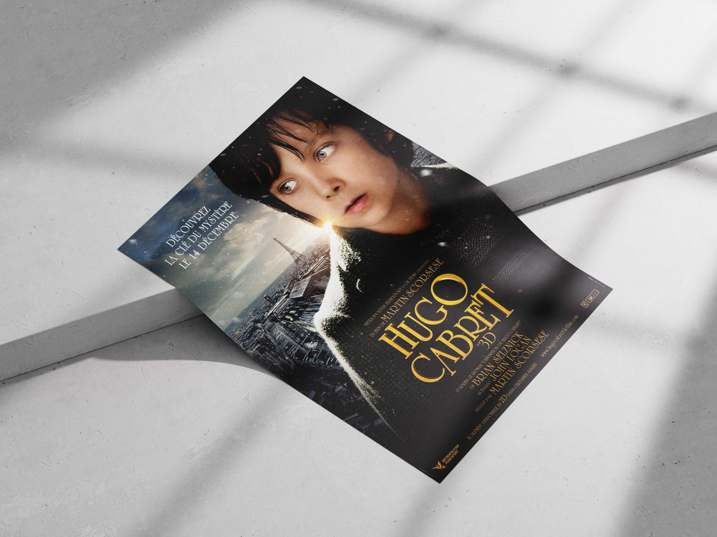 Hugo Cabret Main Subject: Hugo Cabret Matte poster print — Bollywood wall art India | PosterBoizz