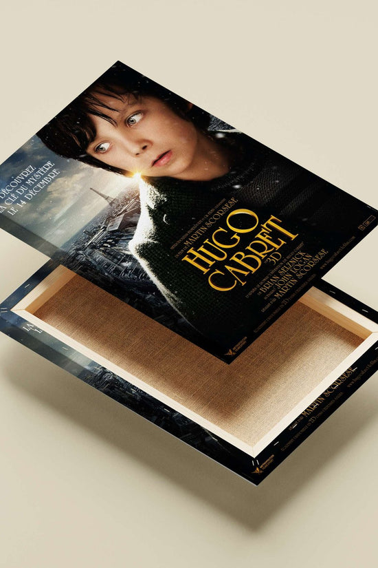 Hugo Cabret Main Subject: Hugo Cabret Canvas wall art — Bollywood wall art India | PosterBoizz