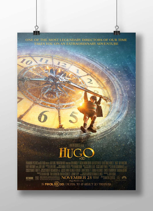 The film "Hugo" (2011), directed by Martin Scorsese and based on "The Invention of Hugo Cabret". Main Subject: The film