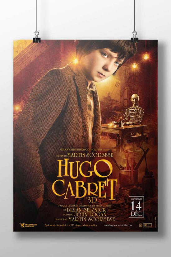 The film "Hugo Cabret" (based on Brian Selznick's novel). Main Subject: The film "Hugo Cabret" (based on Brian Selznick's