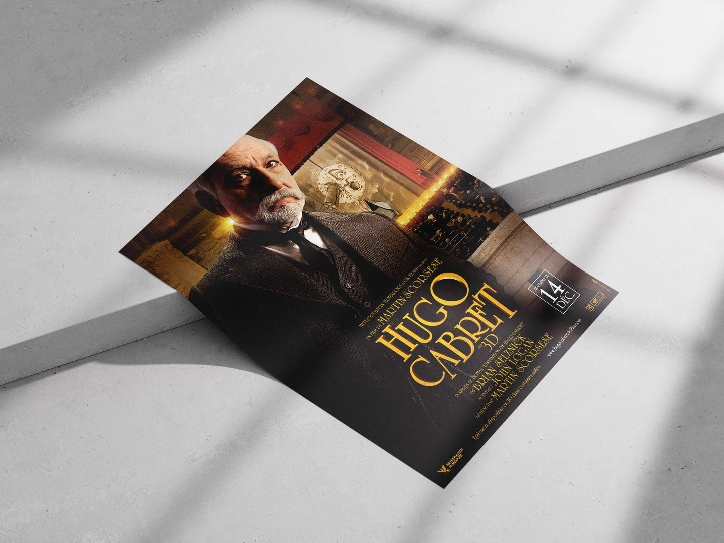 Hugo Cabret (film based on Brian Selznick's book) Main Subject: Hugo Cabret (film based on Brian Selznick's book) Matte