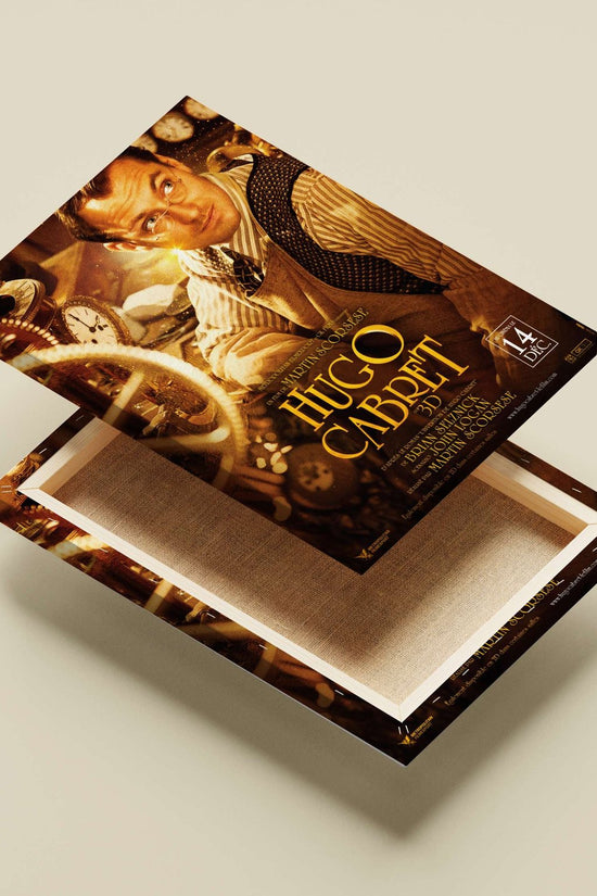 Hugo Cabret (film) Main Subject: Hugo Cabret (film) Canvas wall art — Bollywood wall art India | PosterBoizz