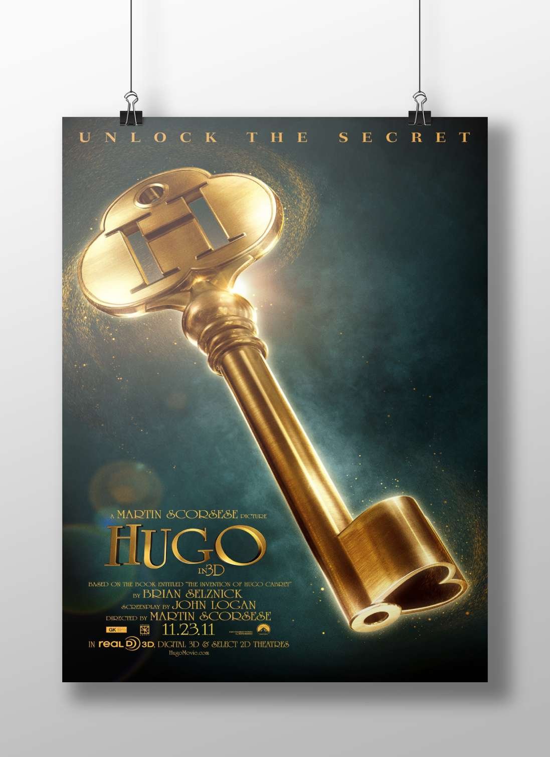 Hugo (the film) Main Subject: Hugo (the film) Matte BoizzBoard rigid print — Bollywood wall art India | PosterBoizz
