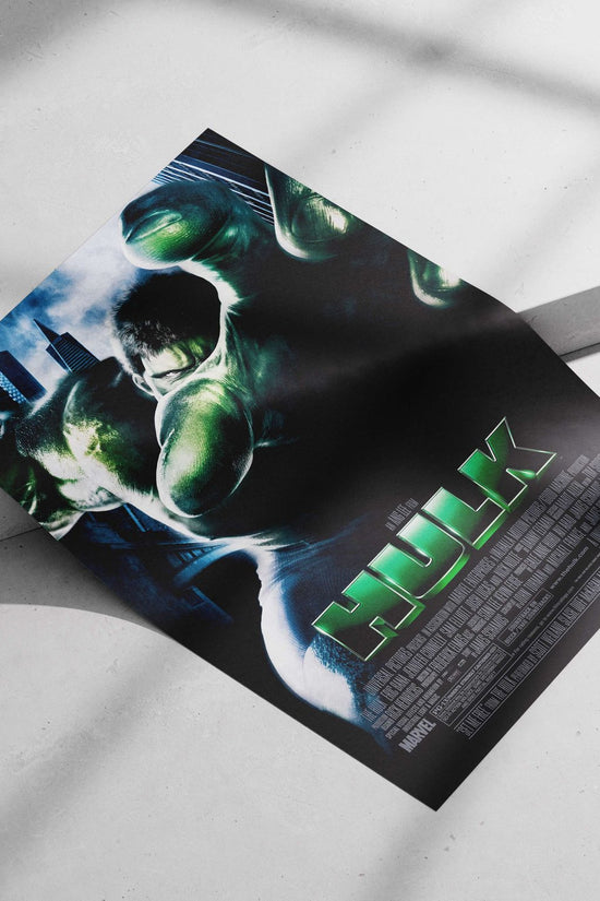 Hulk, the fictional character from Marvel Comics featured in the 2003 film "The Hulk" Main Subject: Hulk, the fictional