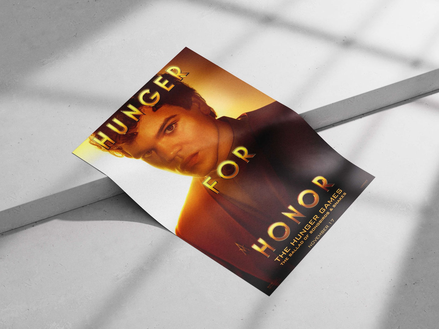 The Ballad of Songbirds & Snakes Main Subject: The Ballad of Songbirds & Snakes Matte poster print — Bollywood wall art