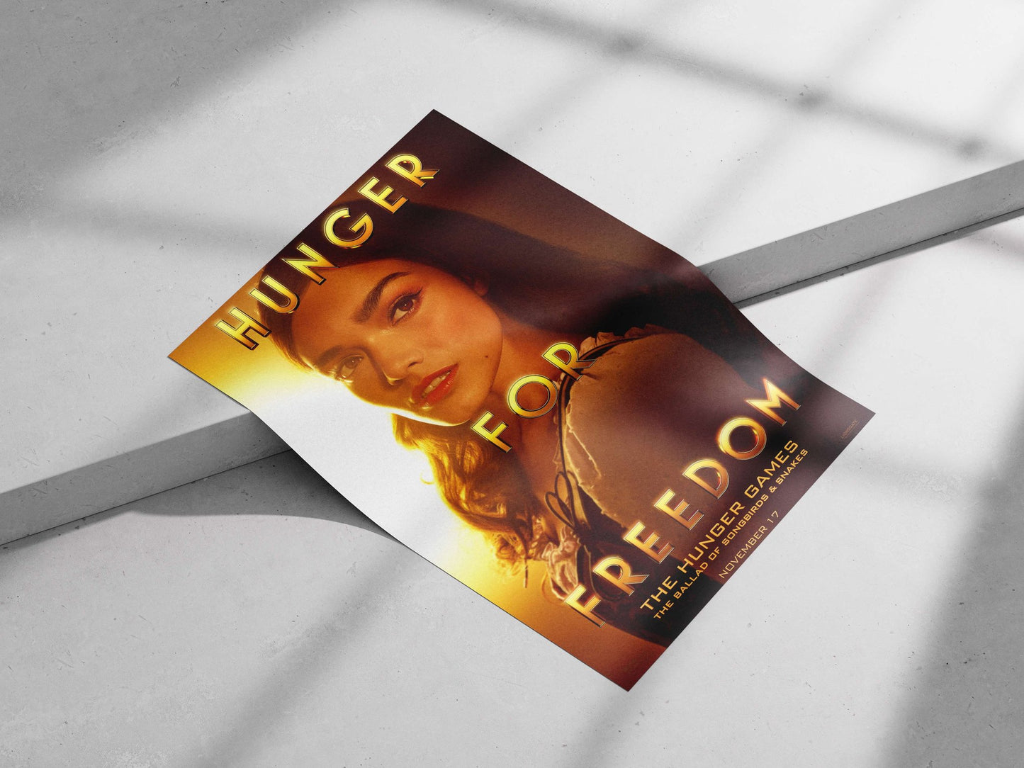 The Ballad of Songbirds & Snakes Main Subject: The Ballad of Songbirds & Snakes Matte poster print — Bollywood wall art