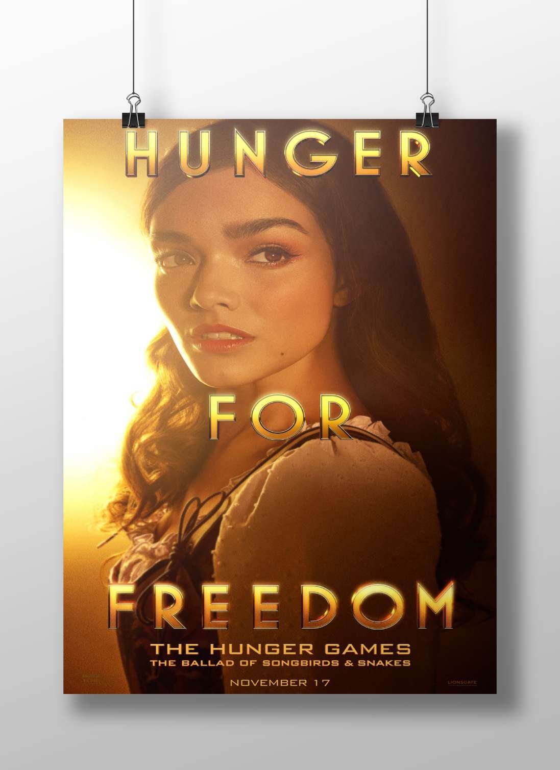 The Ballad of Songbirds & Snakes Main Subject: The Ballad of Songbirds & Snakes Matte BoizzBoard rigid print — Bollywood