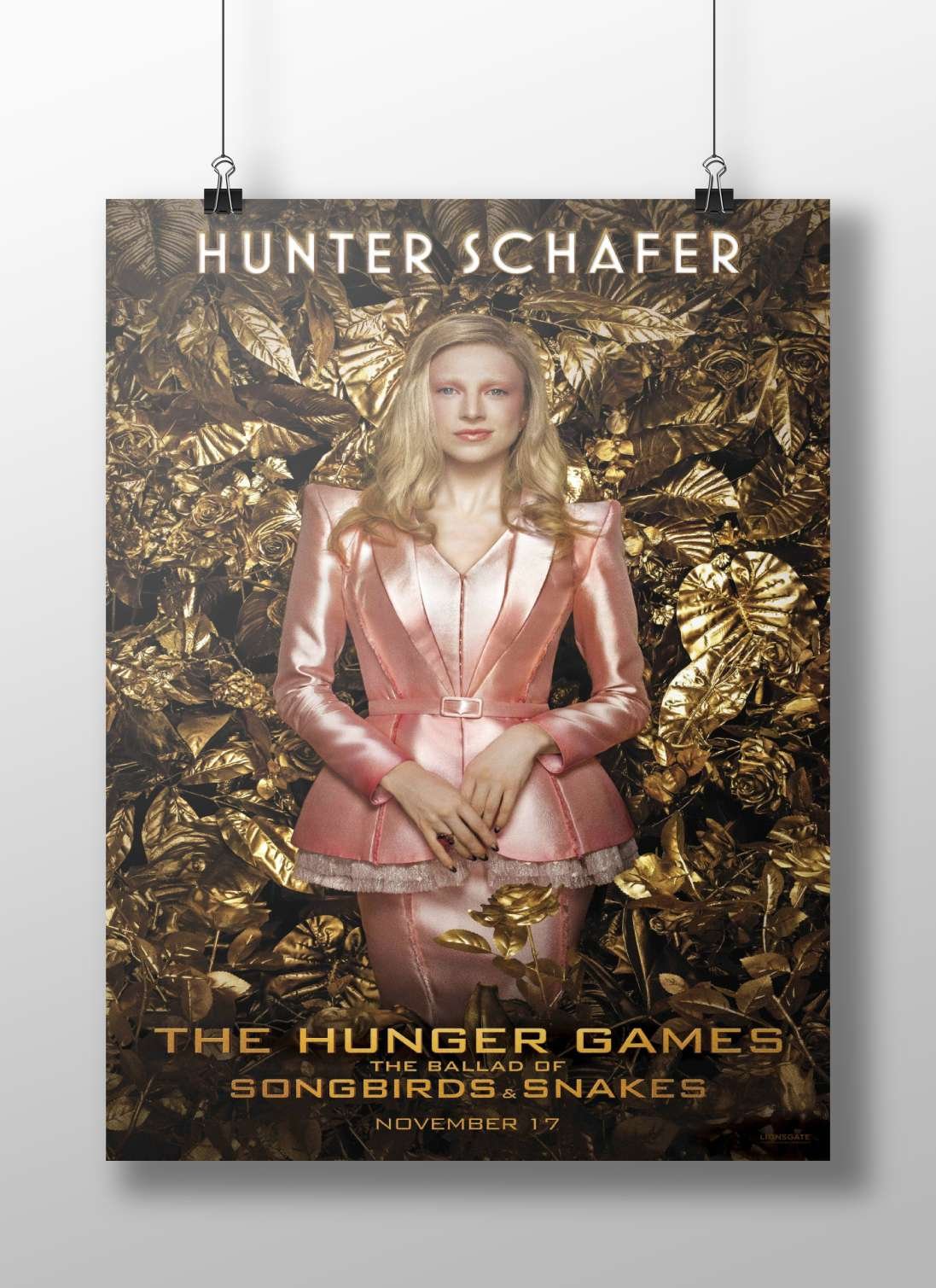 Hunter Schafer as a character in The Hunger Games: The Ballad of Songbirds & Snakes Main Subject: Hunter Schafer as a