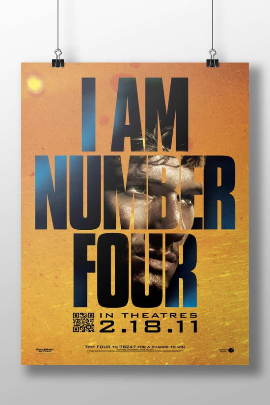 I Am Number Four (movie franchise) Main Subject: I Am Number Four (movie franchise) Matte BoizzBoard rigid print — Bollywood