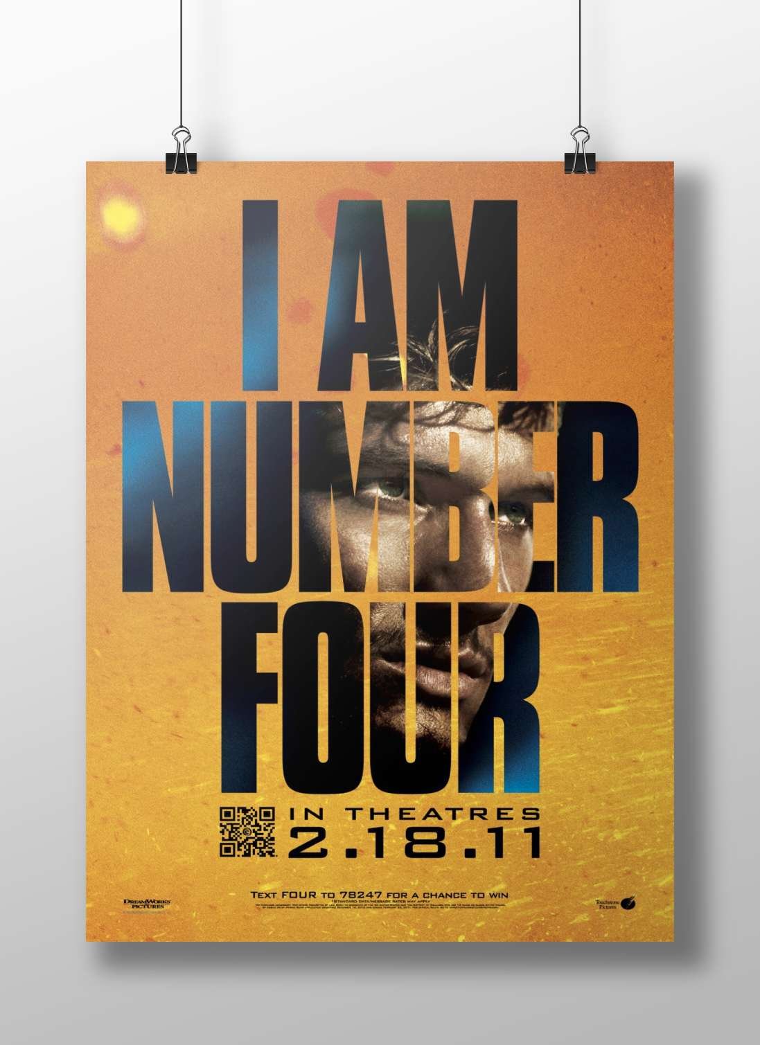 I Am Number Four (movie franchise) Main Subject: I Am Number Four (movie franchise) Matte BoizzBoard rigid print — Bollywood