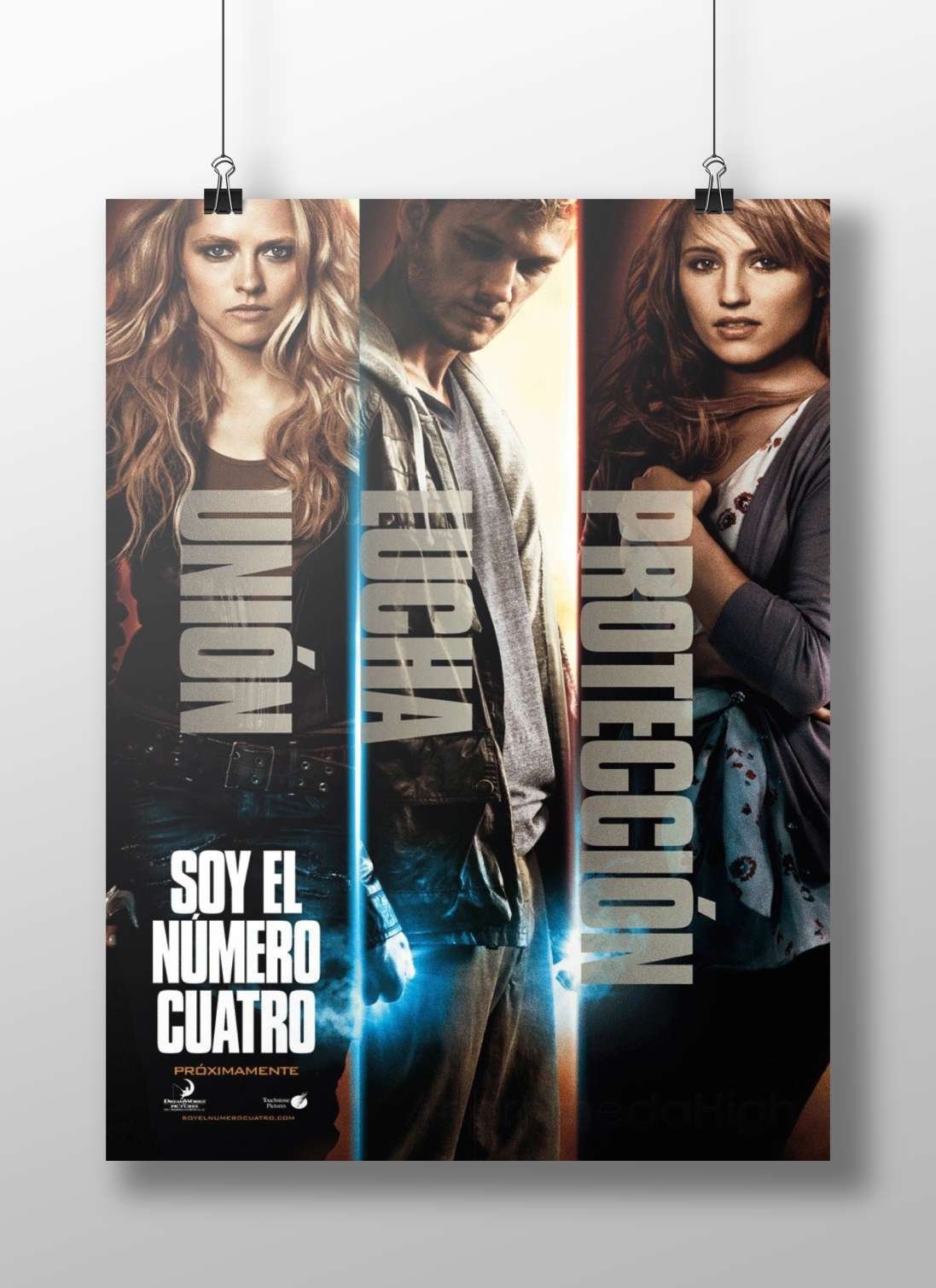 Soy el Número Cuatro (Spanish title for the "I Am Number Four" YA franchise). Main Subject: Soy el Número Cuatro (Spanish