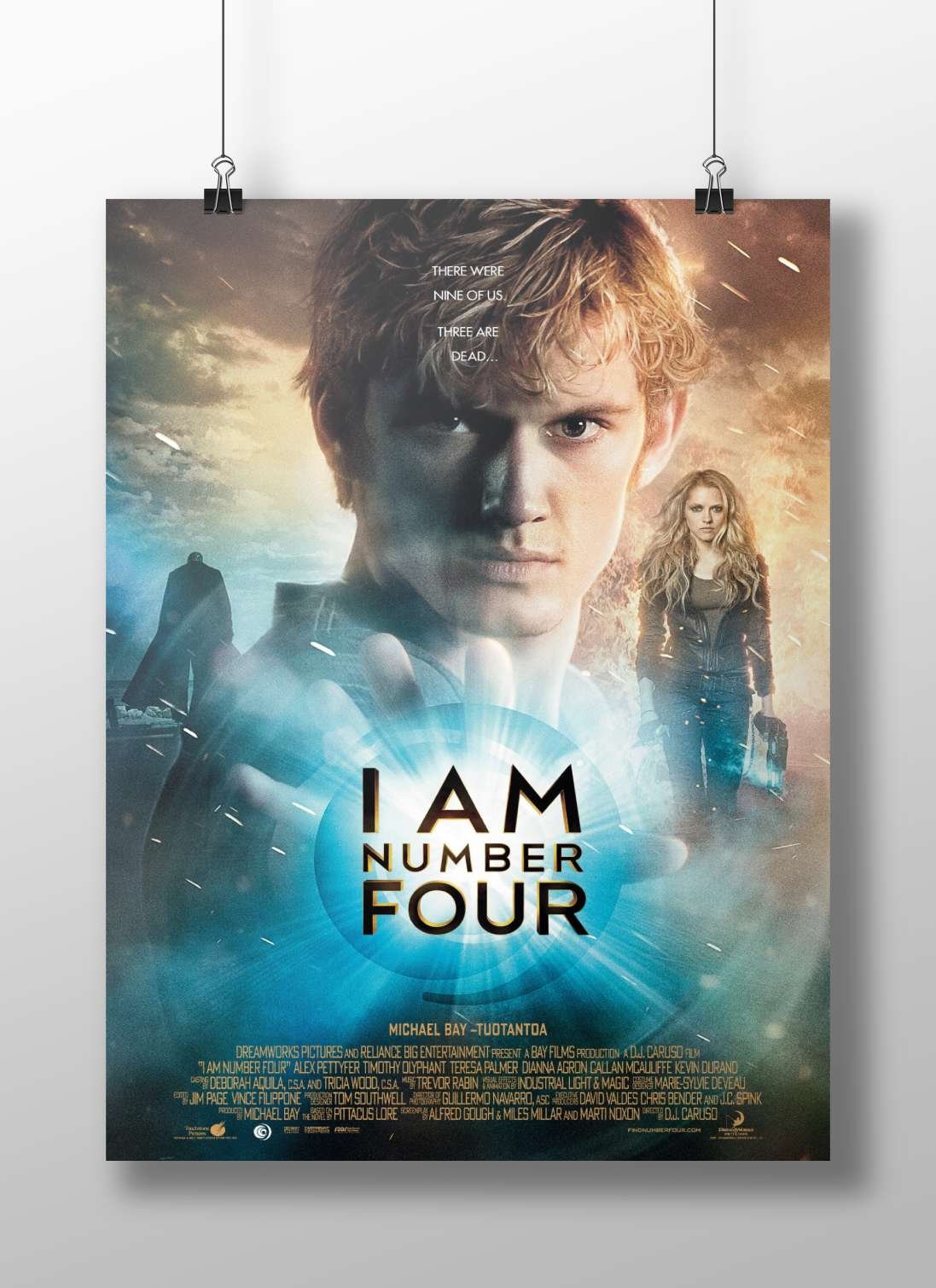 The film "I Am Number Four" from the franchise of the same name. Main Subject: The film "I Am Number Four" from the