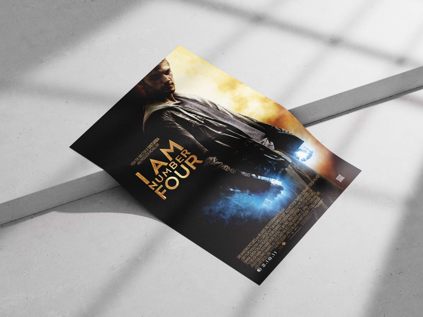 I Am Number Four (film) Main Subject: I Am Number Four (film) Matte poster print — Bollywood wall art India | PosterBoizz