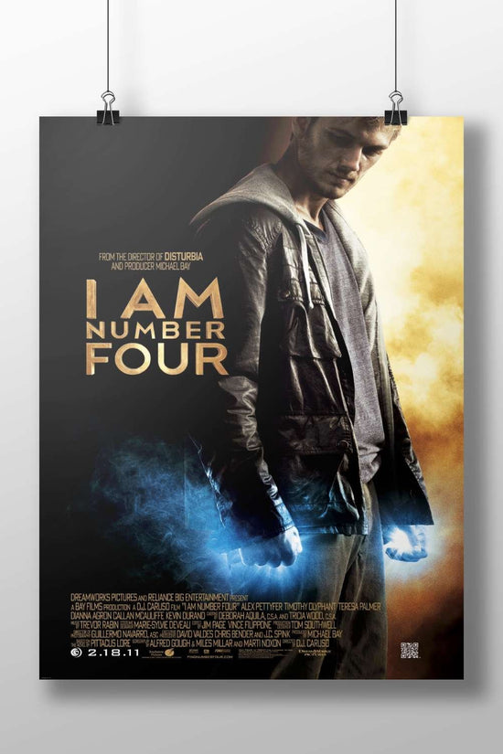 I Am Number Four (film) Main Subject: I Am Number Four (film) Matte BoizzBoard rigid print — Bollywood wall art India |