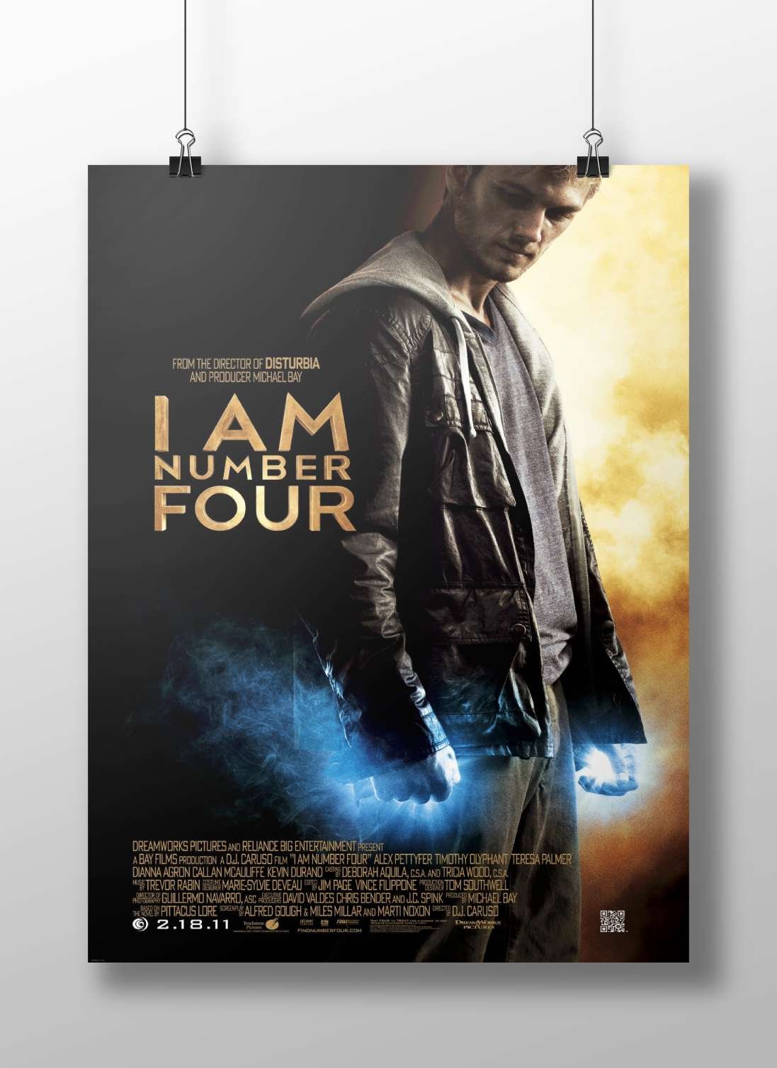 I Am Number Four (film) Main Subject: I Am Number Four (film) Matte BoizzBoard rigid print — Bollywood wall art India |