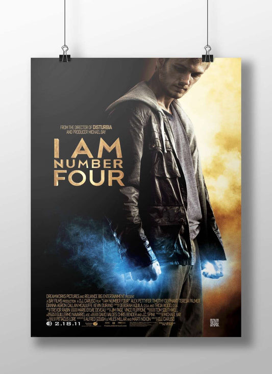 I Am Number Four (film) Main Subject: I Am Number Four (film) Matte BoizzBoard rigid print — Bollywood wall art India |