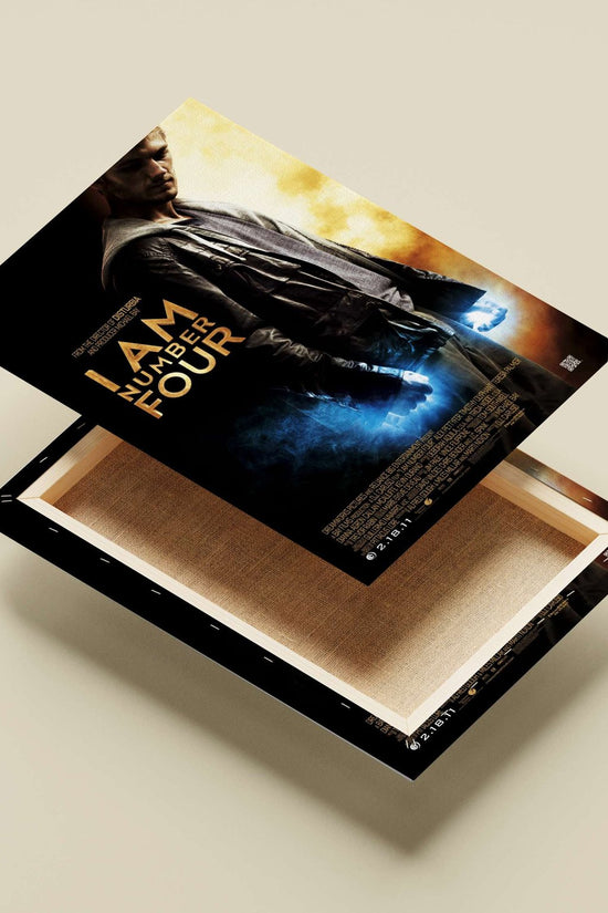 I Am Number Four (film) Main Subject: I Am Number Four (film) Canvas wall art — Bollywood wall art India | PosterBoizz
