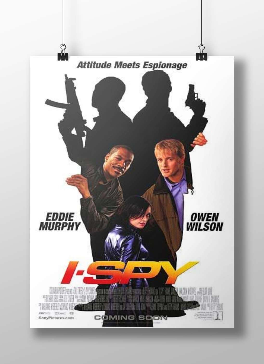 The 2002 film "I-SPY" starring Eddie Murphy and Owen Wilson. Main Subject: The 2002 film "I-SPY" starring Eddie Murphy and