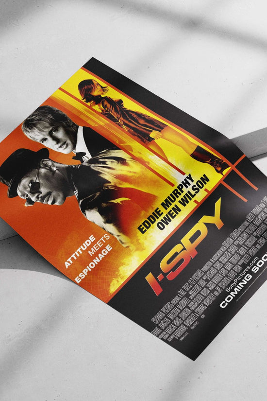 The I-Spy (2002) movie poster featuring Eddie Murphy, Owen Wilson, and Rosario Dawson Main Subject: The I-Spy (2002) movie