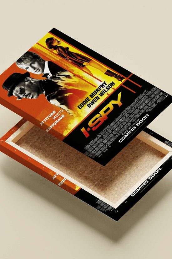The I-Spy (2002) movie poster featuring Eddie Murphy, Owen Wilson, and Rosario Dawson Main Subject: The I-Spy (2002) movie