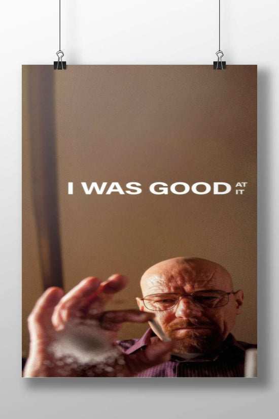 Walter White from Breaking Bad Main Subject: Walter White from Breaking Bad Matte BoizzBoard rigid print — Series wall art