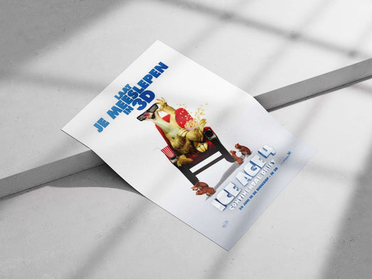 Ice Age 4 Main Subject: Ice Age 4 Matte poster print — Gaming wall art India | PosterBoizz