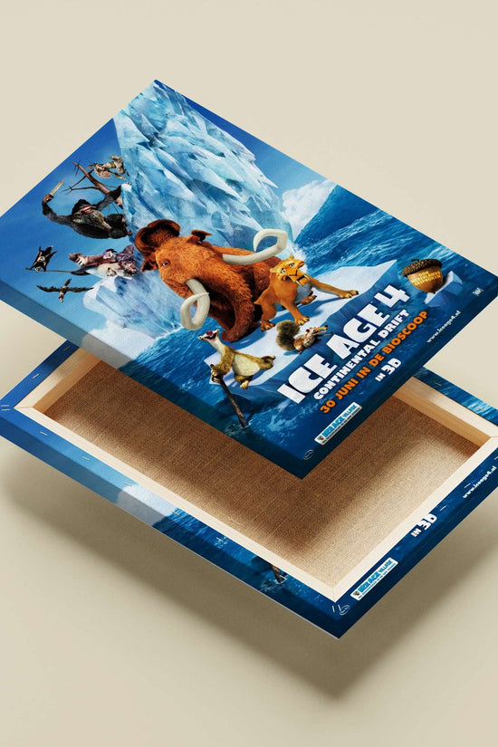 Ice Age 4: Continental Drift Main Subject: Ice Age 4: Continental Drift Canvas wall art — Anime wall art India | PosterBoizz