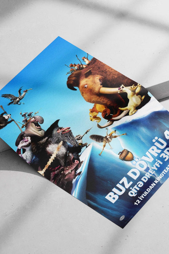 Ice Age: Continental Drift Main Subject: Ice Age: Continental Drift Matte poster print — Bollywood wall art India |
