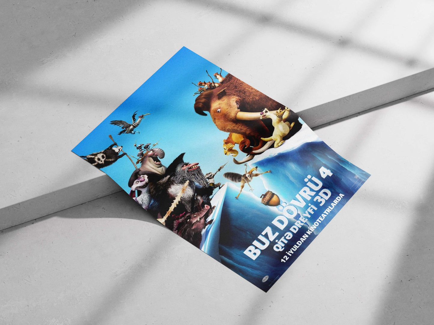 Ice Age: Continental Drift Main Subject: Ice Age: Continental Drift Matte poster print — Bollywood wall art India |