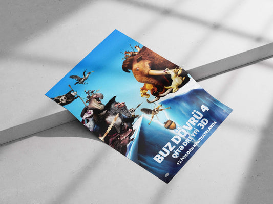 Ice Age: Continental Drift Main Subject: Ice Age: Continental Drift Matte poster print — Bollywood wall art India |